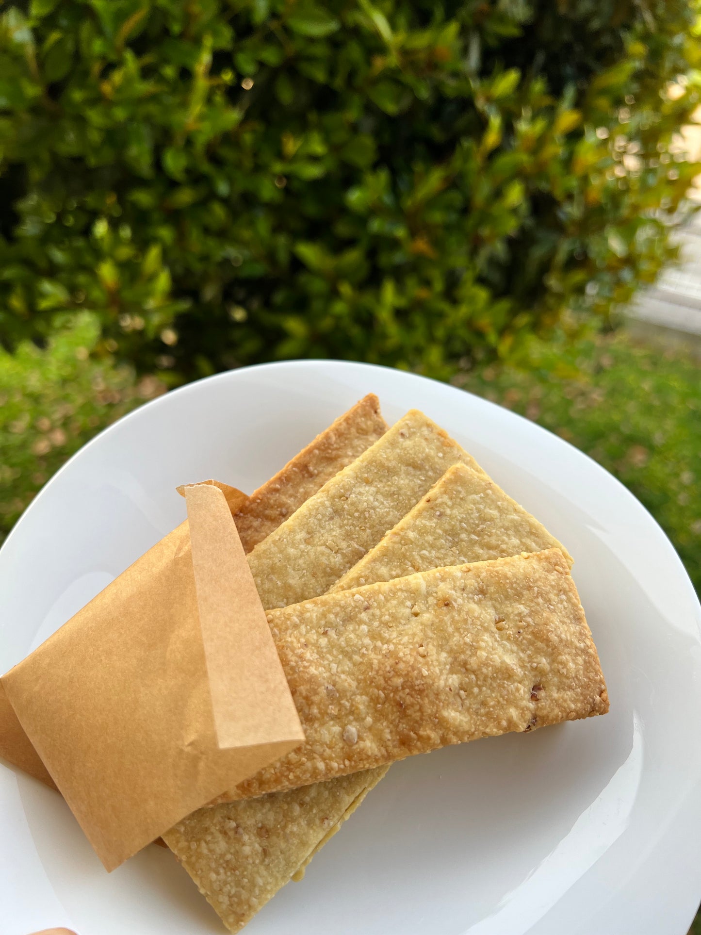 Ricetta Crackers + menù pranzo e cena