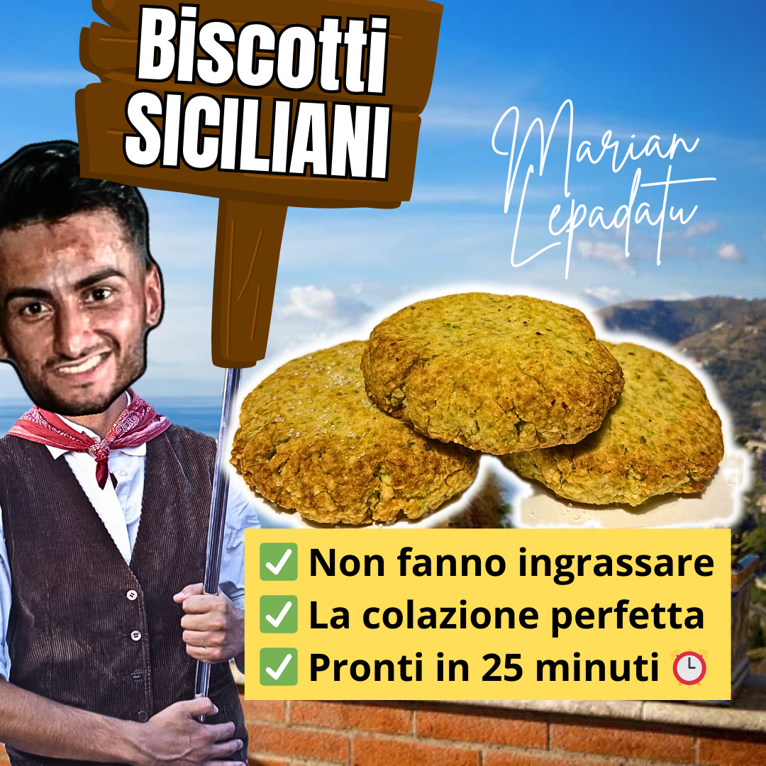 Biscotti Siciliani + menù pranzo e cena