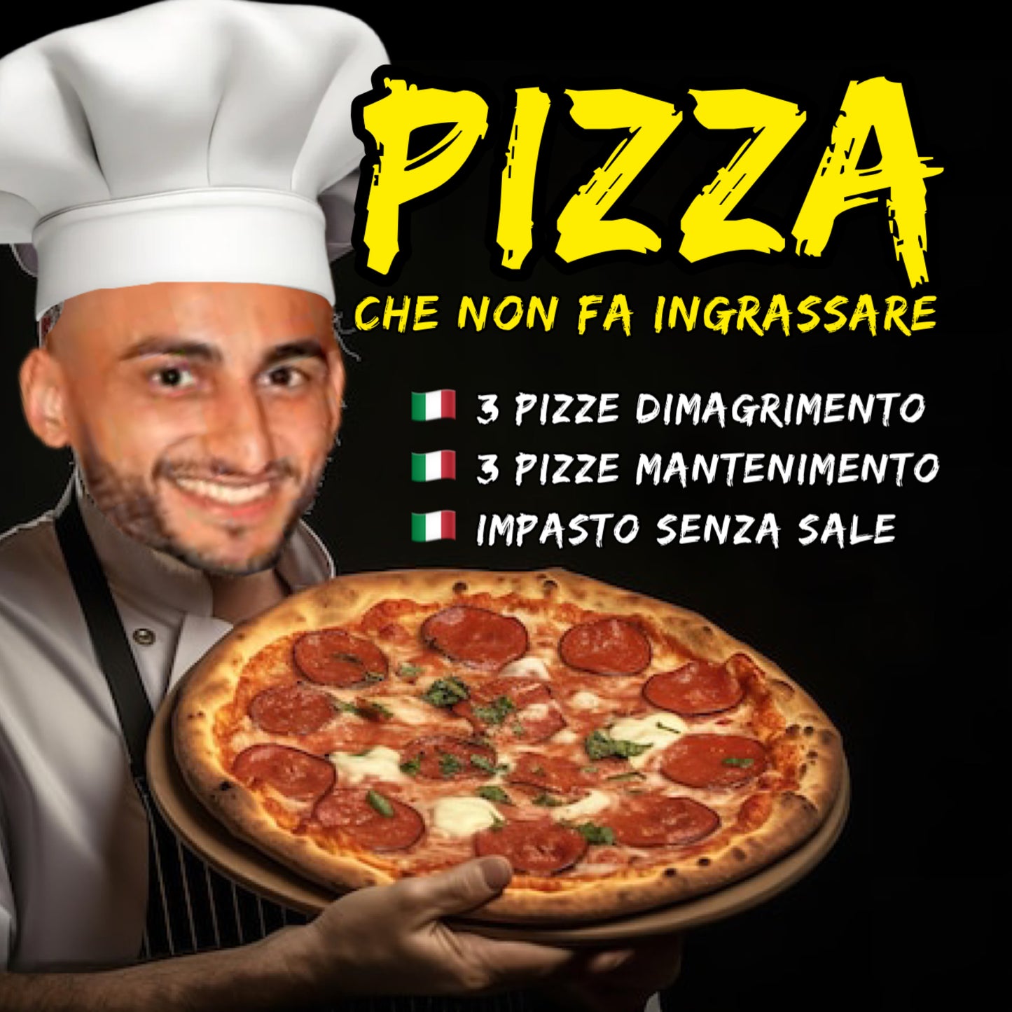 ricetta Pizza + menu Pranzo e Cena