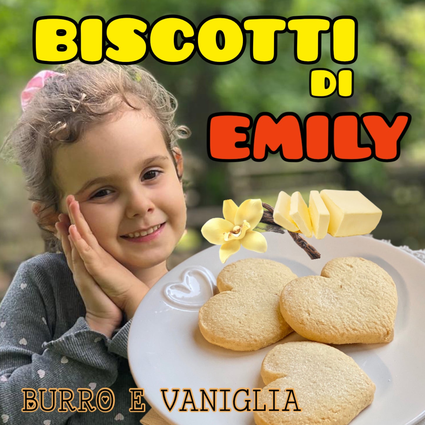 ricetta Biscotti Emily + menù pranzo e cena