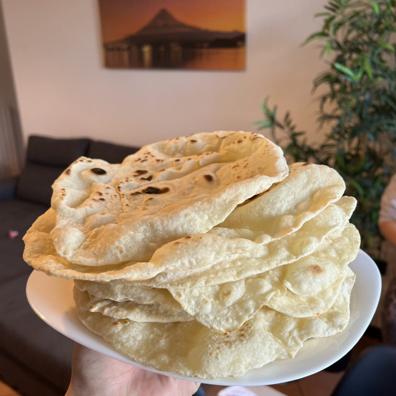 Ricetta Piadina senza sale/ lievito (solo 3 ingredienti !!!)