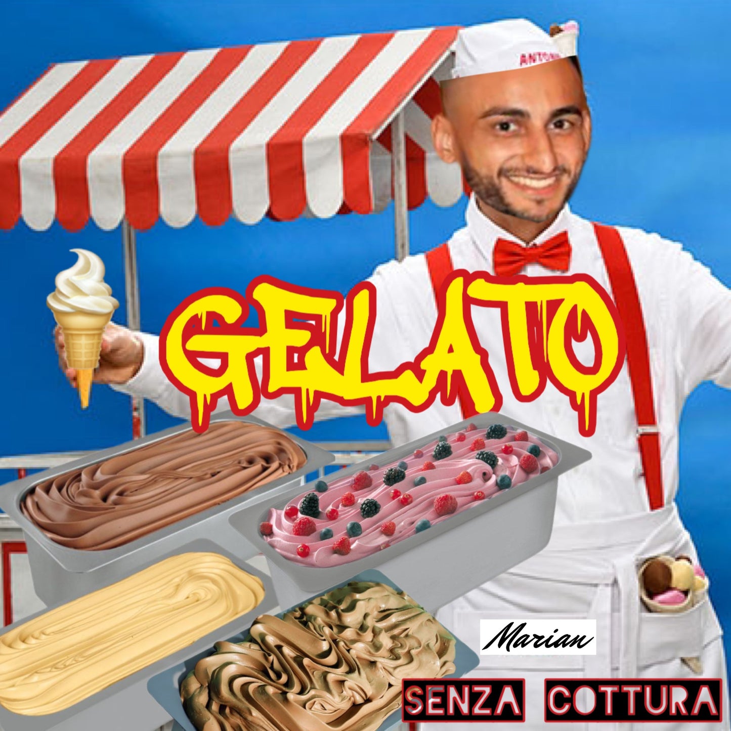 ricetta GELATO 4 gusti + menù pranzo e cena