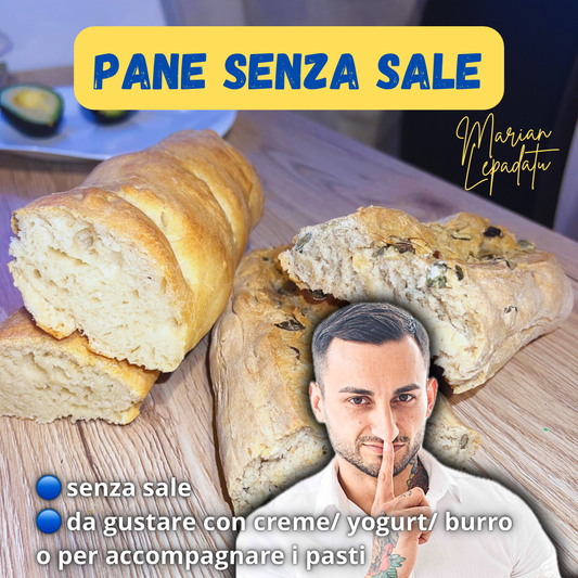 ricetta Pane (bianco + integrale)