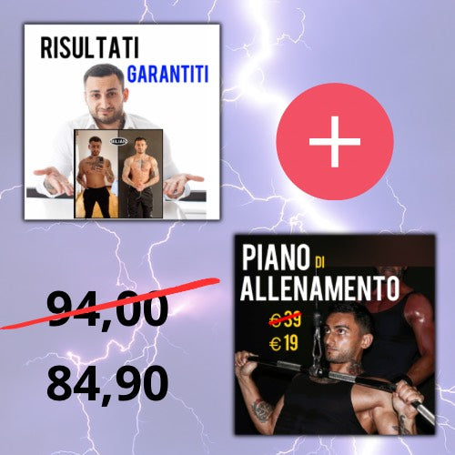 Piano Alimentare Personalizzato + eBook "PIANO DI ALLENAMENTO"