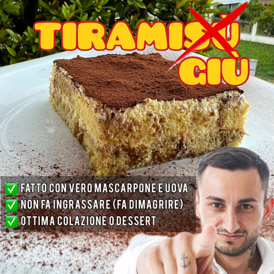 Ricetta TIRAMISU' dimagrante + menù pranzo e cena
