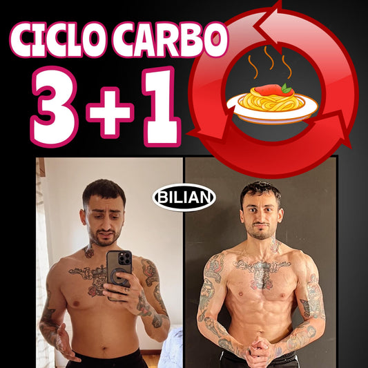 Tecnica 3+1 CARBOIDRATI + Piano alimentare / eBook